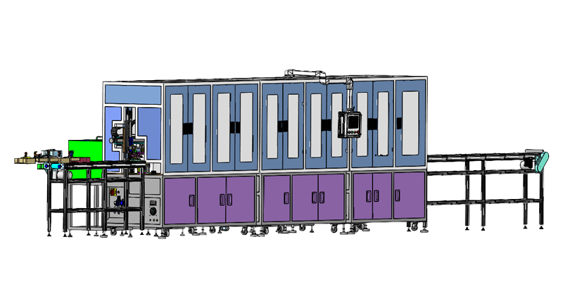 血壓計(jì)自動(dòng)裝配電池片生產(chǎn)線