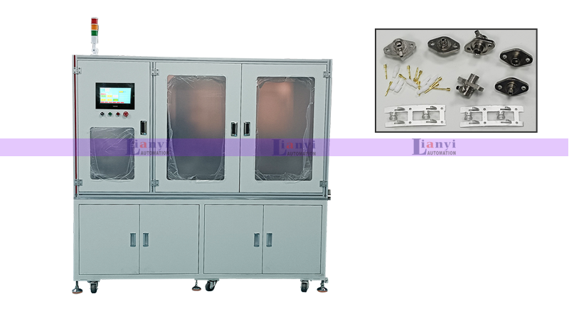 SMB彎直頭連接器自動組裝機(jī)